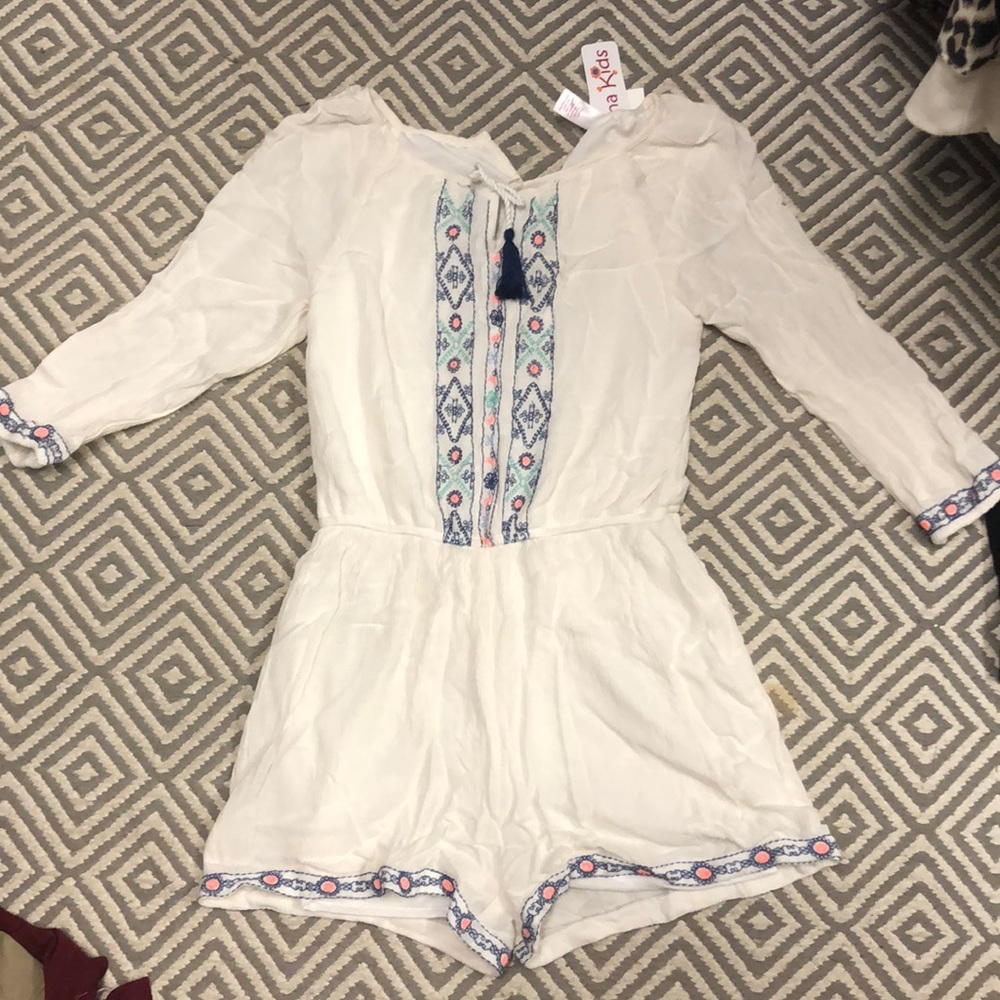 White Romper